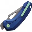 Damned Designs Djinn XL Linerlock Blue Ti DMN015XLTBL2