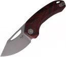 Damned Designs Anzu XL Linerlock Blk/Red G10 - DMN016XLBKRD