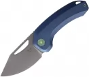 Damned Designs Anzu XL Linerlock Blue Ti - DMN016XLTBL2