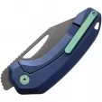 Damned Designs Anzu XL Linerlock Blue Ti DMN016XLTBL2