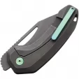 Damned Designs Anzu XL Linerlock Gray Ti DMN016XLTSW
