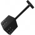 DMOS Collective The Delta Pro Shovel Black DMS01BLK