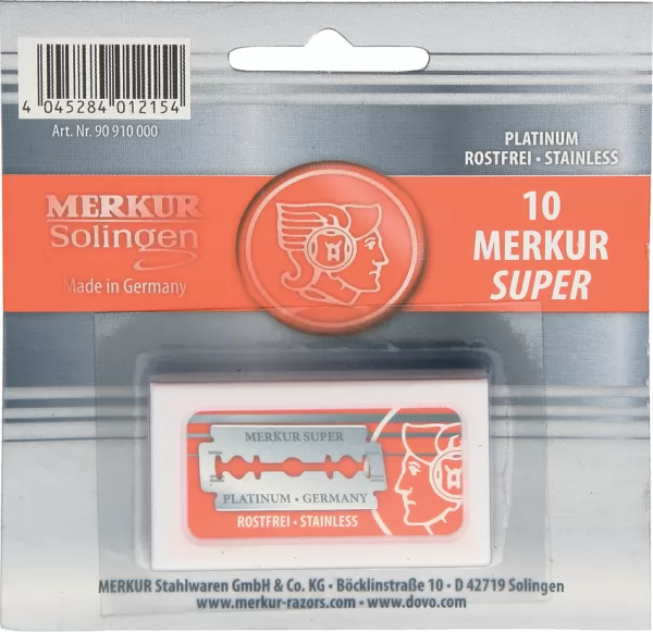 Merkur Replacement Blades Pack of 10 DOV90910000