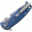 DPx Gear HEST F Framelock Blue Ti DPXHSF010