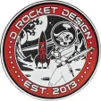 D Rocket Designs Rocket Girl Patch - DRDPATCH
