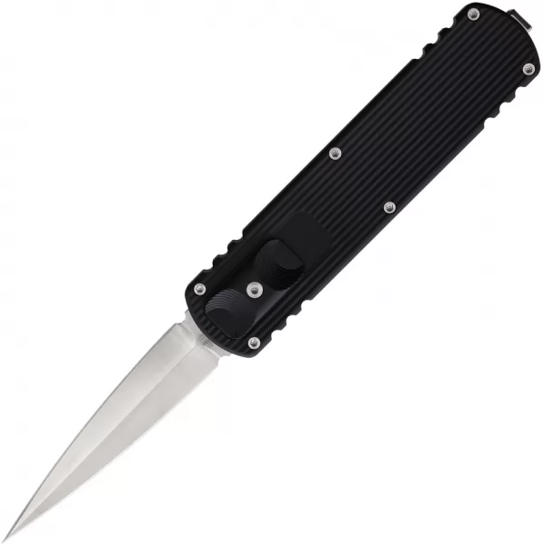 D Rocket Designs Auto Zulu OTF Dagger Black DRDZDBK