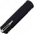 D Rocket Designs Auto Zulu OTF Dagger Black DRDZDBK