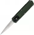 D Rocket Designs Auto Zulu OTF Dagger Green - DRDZDGN