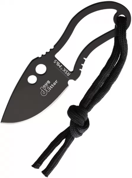 Doug Ritter RSK MK5 Fixed Blade Black DRMK5K