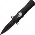 Dark Side Silver Skull Linerlock - DSA014BK