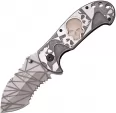 Dark Side Glow Linerlock A/O Brushed - DSA033AE