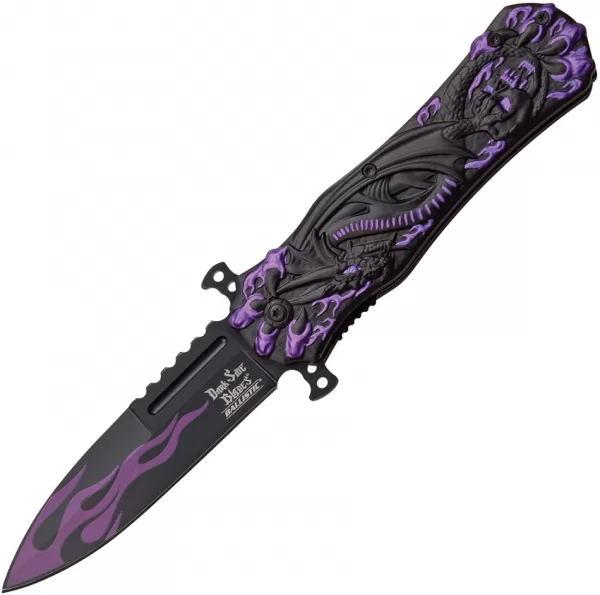 Dark Side Dragon Linerlock A-O Purple DSA049PE