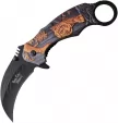 Dark Side Tiger Karambit Linerlock A/O - DSA069GD