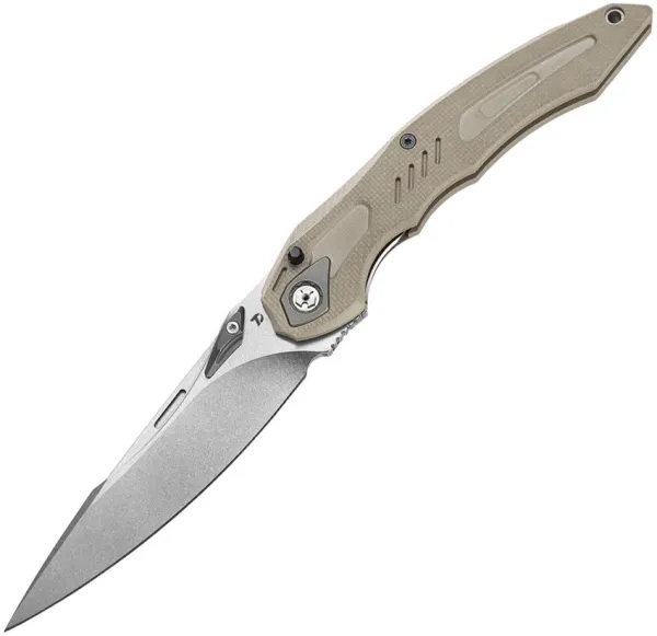 Dreamtech Linerlock G10 Tan DTK1101GD