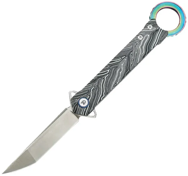 Dreamtech Linerlock G10 Black-White DTK3312GZ