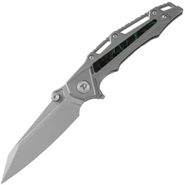 Dreamtech Framelock Ti-Green CF DTK3385GR