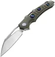 Dreamtech Linerlock Micarta OD Green - DTK3502MGR