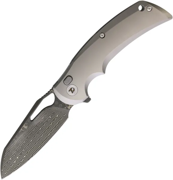 Dreamtech Button Lock Ti-Damascus DTK3503D