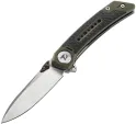Dreamtech Linerlock CF/G10 Green - DTK3610CGG