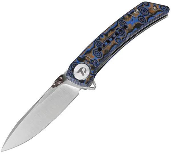 Dreamtech Linerlock Micarta Blue DTK3610MBL