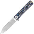 Dreamtech Linerlock Blue Micarta - DTK3896MBL