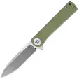 Dreamtech Linerlock Green Micarta - DTK3896MGR