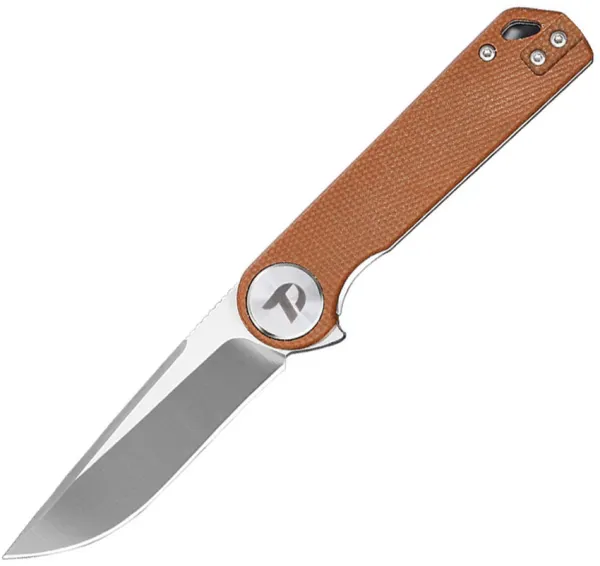 Dreamtech Linerlock Micarta Brown DTK3897MO