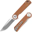 Dreamtech Linerlock Micarta Brown DTK3897MO