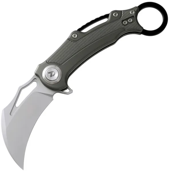 Dreamtech Karambit Button Lock Aluminum DTK4221AG