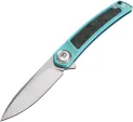 Dreamtech Button Lock Ti/CF Teal - DTK4288BL