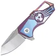 Dreamtech Framelock Ti Purple/Blue - DTK5313PB