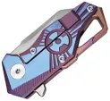 Dreamtech Framelock Ti Purple-Blue DTK5313PB