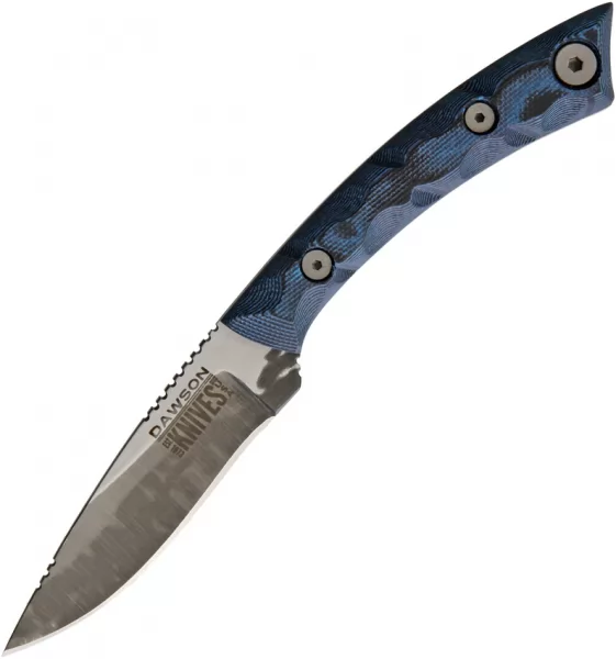 Dawson Knives Angler Fixed Blade Blue DW02619