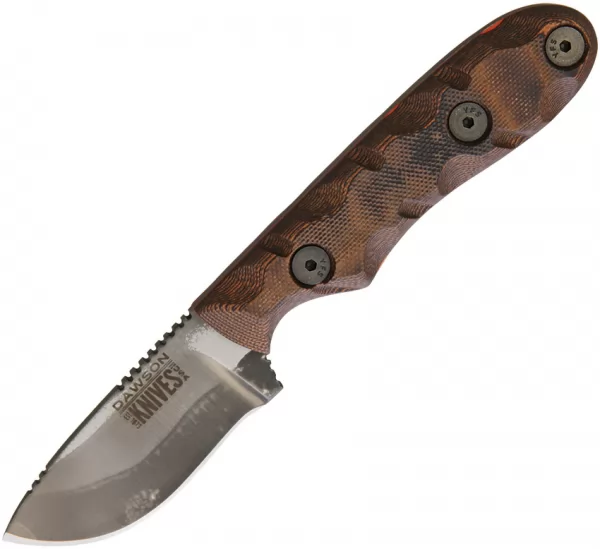 Dawson Knives Field Guide Fixed Blade Orange DW02886
