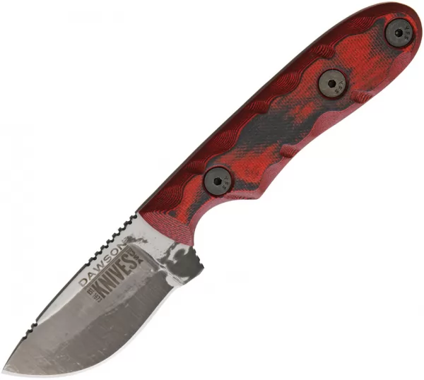 Dawson Knives Field Guide Fixed Blade Red DW02893
