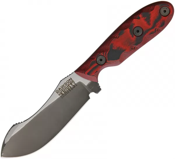 Dawson Knives Javalina Fixed Blade Red DW03036