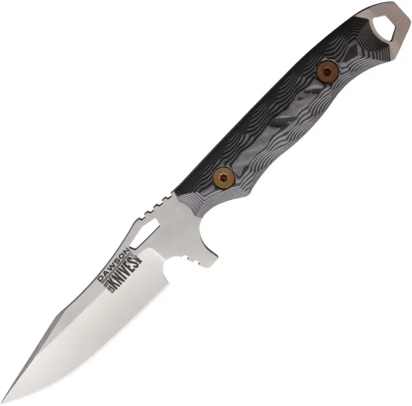 Dawson Knives Smuggler Fixed Blade Blk-Gry DW15923