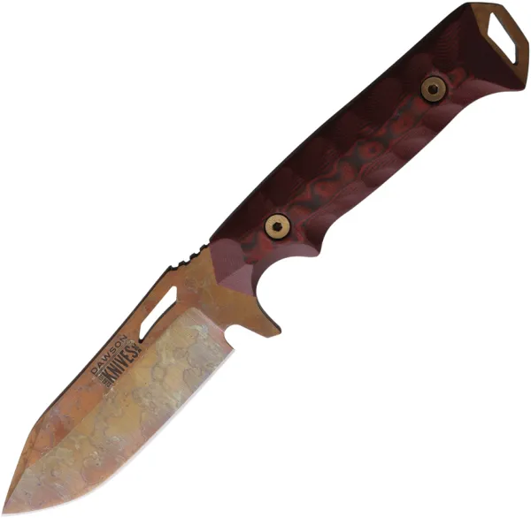 Dawson Knives Shepherd Fixed Blade Red DW15954
