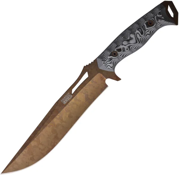Dawson Knives Seraphim CP Fixed Blade Wht DW16272