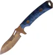 Dawson Knives Harvester Fixed Blade Blk/Blu - DW16364
