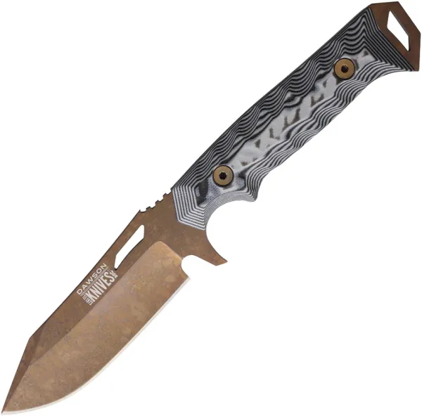 Dawson Knives Shepherd White Black G10 DW16371