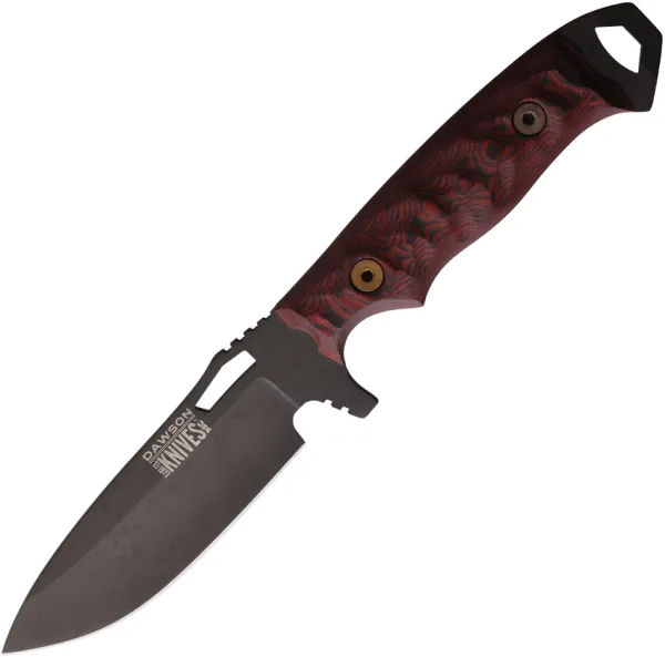 Dawson Knives Nomad Fixed Blade Red-Black DW16500