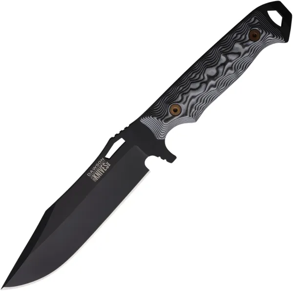 Dawson Knives Marauder Fixed Blade Wht-Blk DW16593