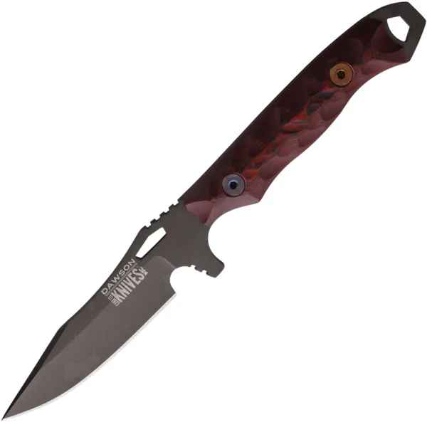 Dawson Knives Smuggler Fixed Blade Blk-Red DW16746