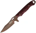 Dawson Knives Smuggler Fixed Blade Blk/Red - DW16753