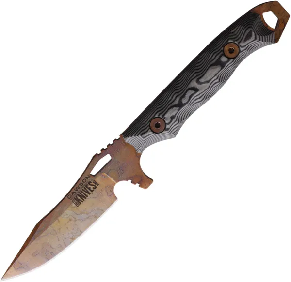 Dawson Knives Smuggler Fixed Blade Black DW16821