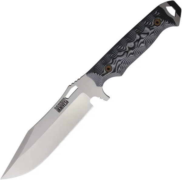 Dawson Knives Marauder Fixed Blade Wht-Blk DW3060