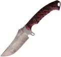Dawson Knives Woodsman Red Black G10 - DW41072