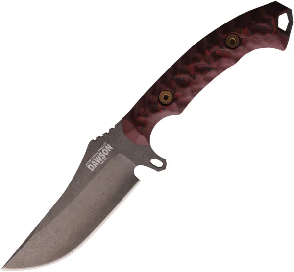 Dawson Knives Woodsman Fixed Blade Blk-Red DW41188