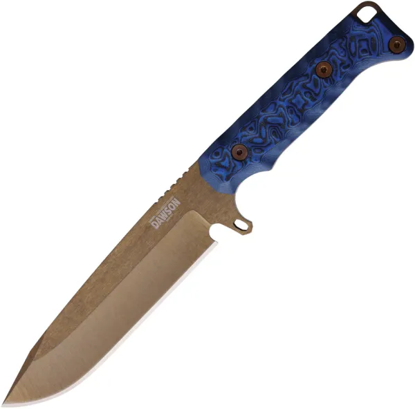 Dawson Knives Valor Fixed Blade Black-blue DW41614